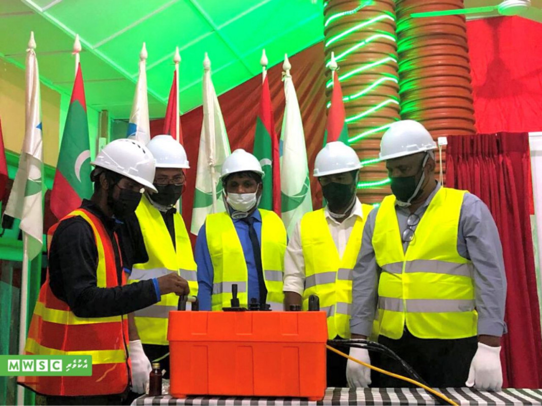 ވަށަފަރުގައި ފެނާއި ނަރުދަމާ ނިޒާމުގެ މަސައްކަތް އިފްތިތާހުކުރުން