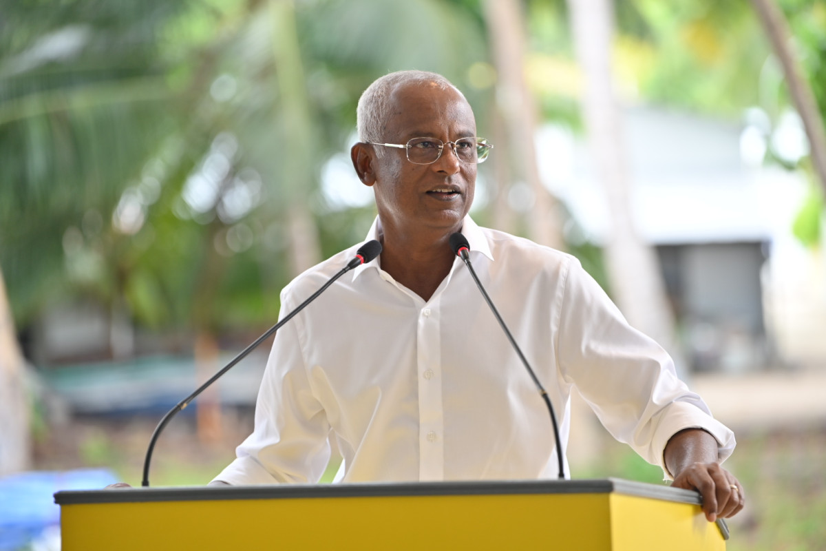 އެމްޑީޕީގެ އިސް އެޑްވައިޒަރ އަދި ކުރީގެ ރައީސް އިބްރާހީމް މުހައްމަދު ސާލިހު