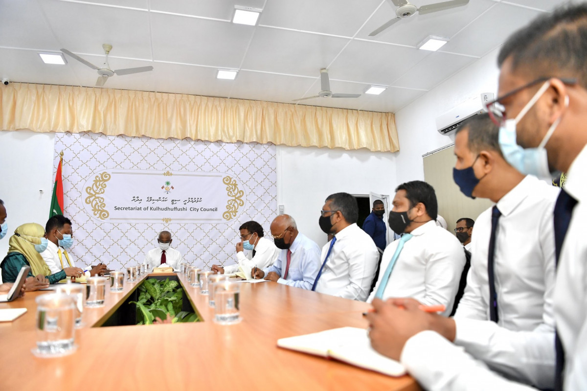 ރައީސުލްޖުމްހޫރިއްޔާ ހދ އަތޮޅަށް ކުރައްވަމުން ގެންދަވާ ދަތުރުފުޅު - ފޮޓޯ: ރައީސް އޮފީސް