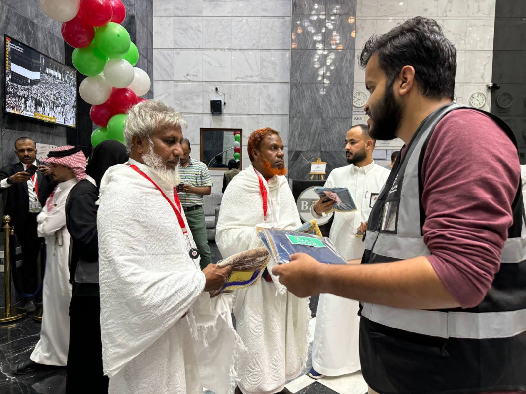 ދިވެހި ހައްޖުވެރިން ހޮޓެލްގައި