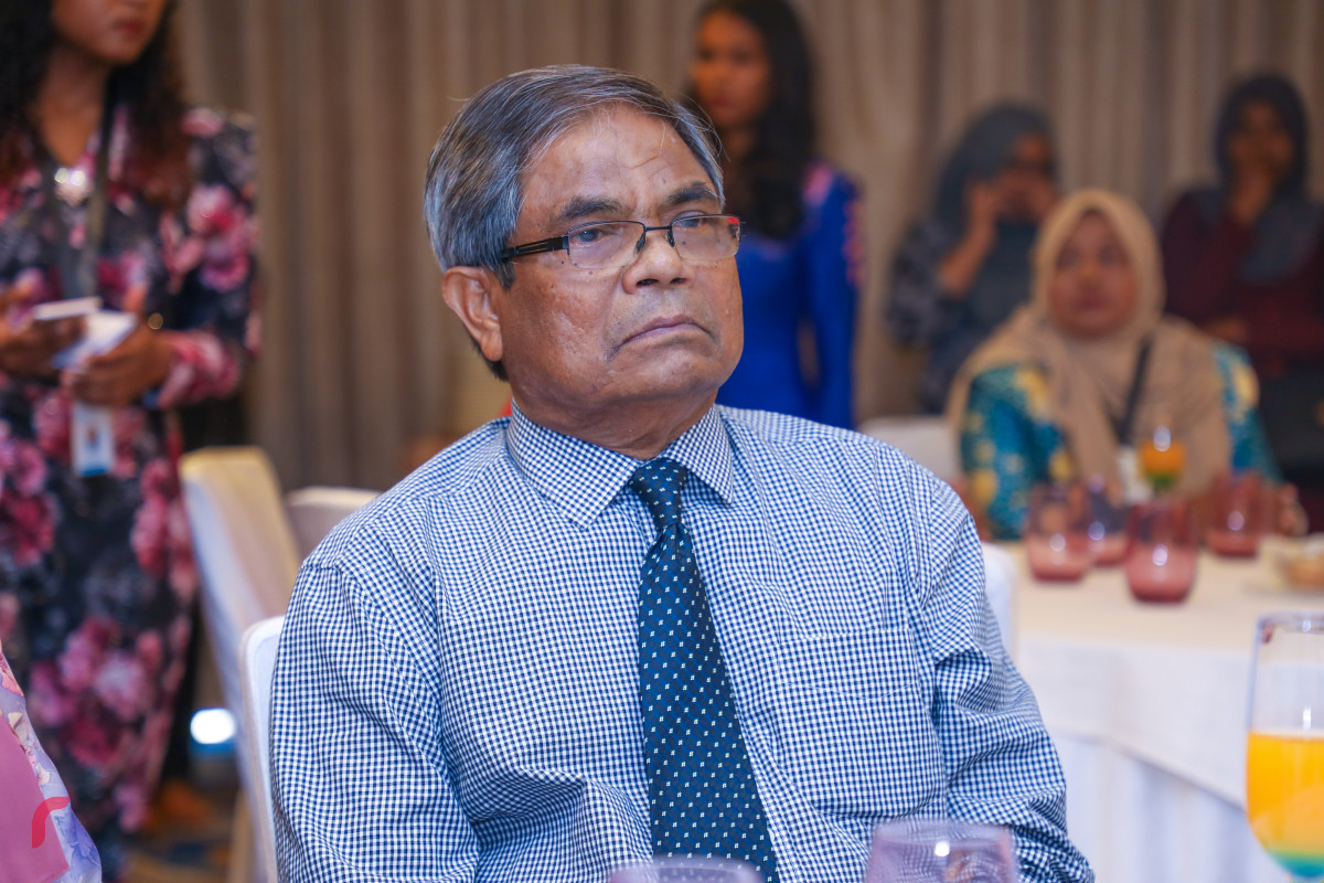 ދޮށީ އުމުރުގެ މީހުންނާބެހޭ ޤައުމީ އެކްޝަން ޕްލޭން އިފްތިތާޙުކުރުމަށް ބޭއްވި ރަސްމިއްޔާތުގެ ތެރެއިން -- ފޮޓޯ: ޔޫސުފް ސޮފްވާން