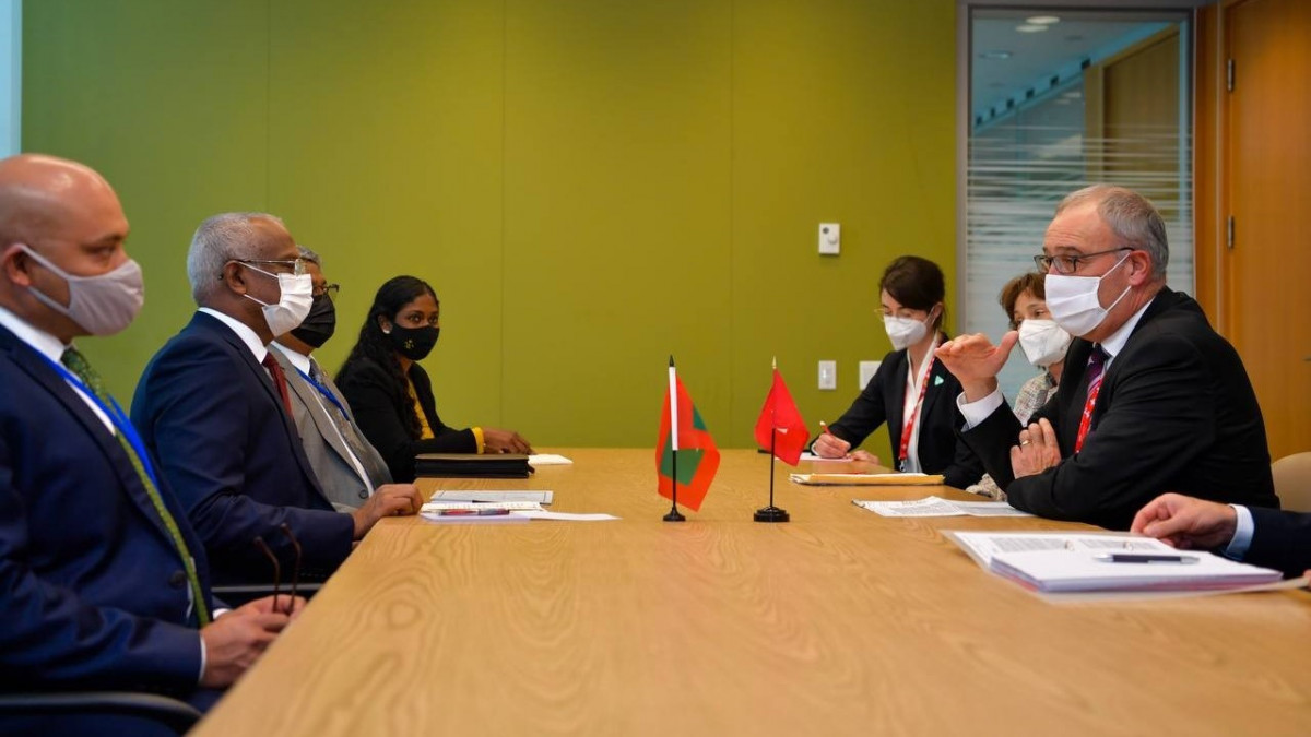 President meets President of the Swiss Confederation on the sidelines of UNGA 76