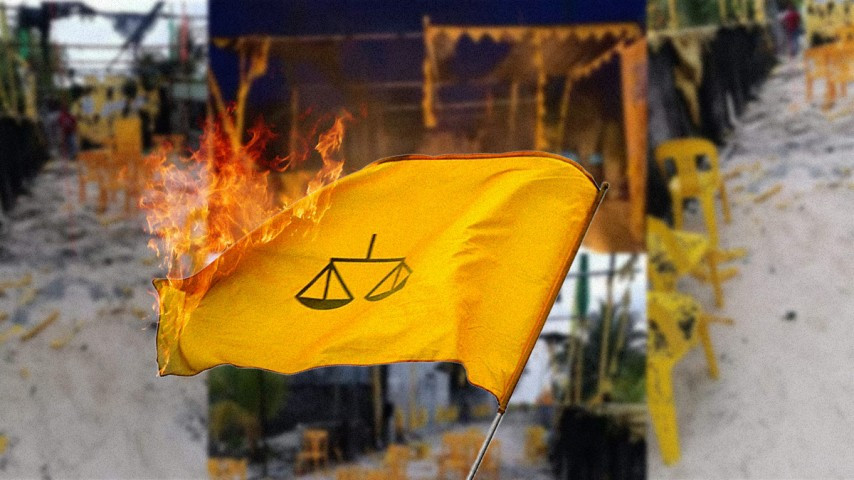 އެމްޑީޕީގެ ޖަލްސާ ބާއްވަން ތައްޔާރުކޮށްފައި އޮތް މާލަމެއްގައި ރޯކޮށްލުން