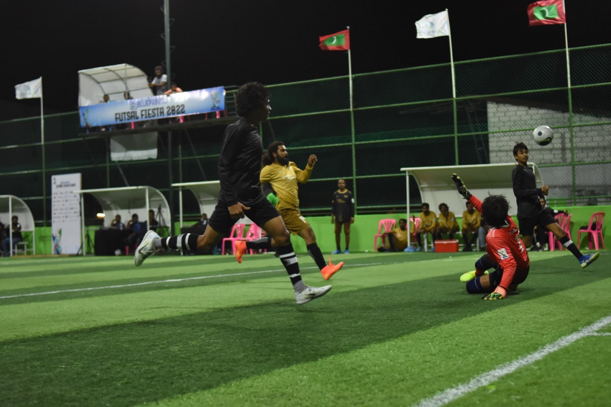 ބުލޫޕްރިންޓް ހަބް ފުޓްސަލް މުބާރާތުގެ މެޗެއްގެ ތެރެއިން