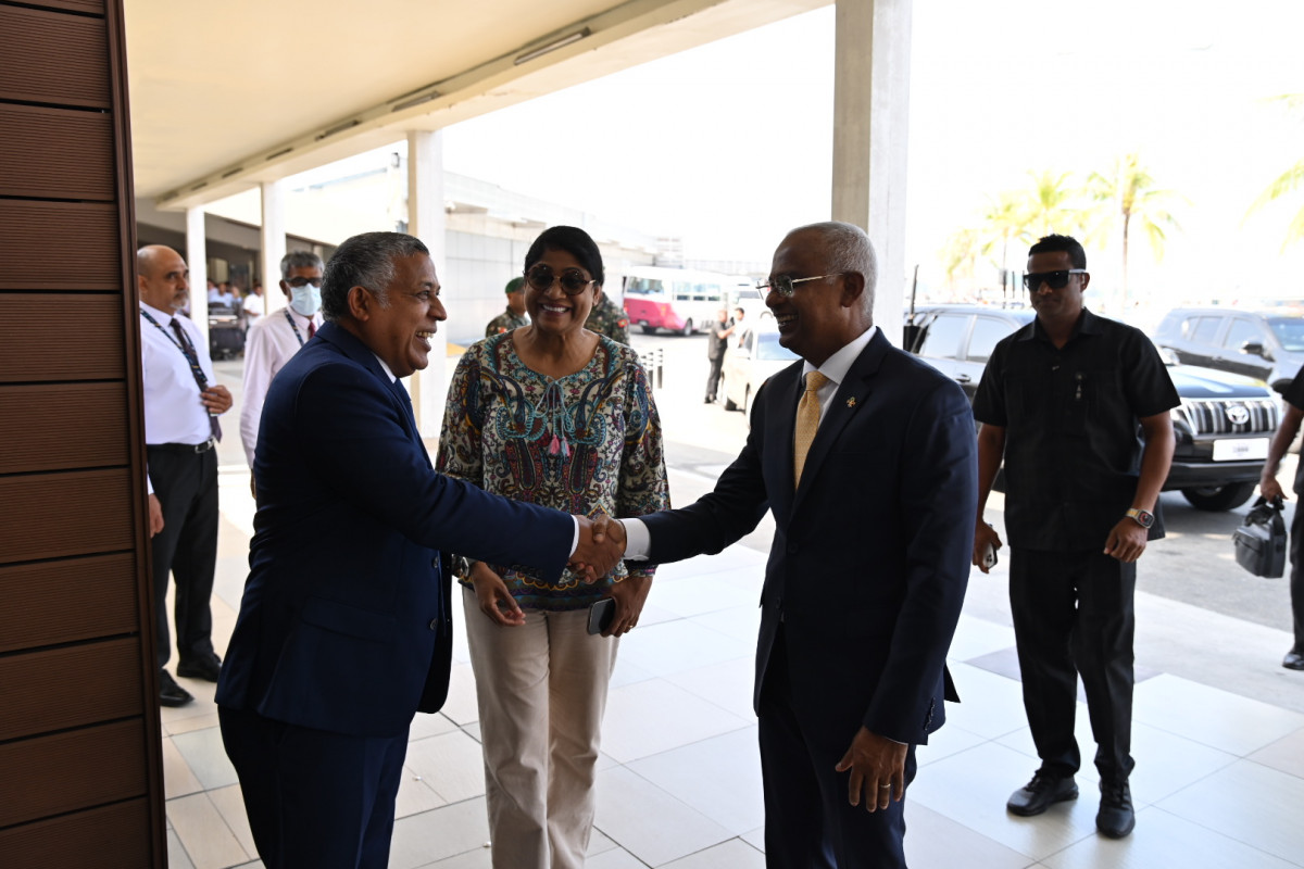 މިދަތުރުފުޅުގައި ރައީސުލްޖުމްހޫރިއްޔާ ވަޑައިގަތުމަށް ހަމަޖެހިފައިވާ ތިން ގައުމަކީ ގަތަރު، ސަރބިއާ އަދި ޖަރމަނީ - ފޮޓޯ: ރައީސް އޮފީސް