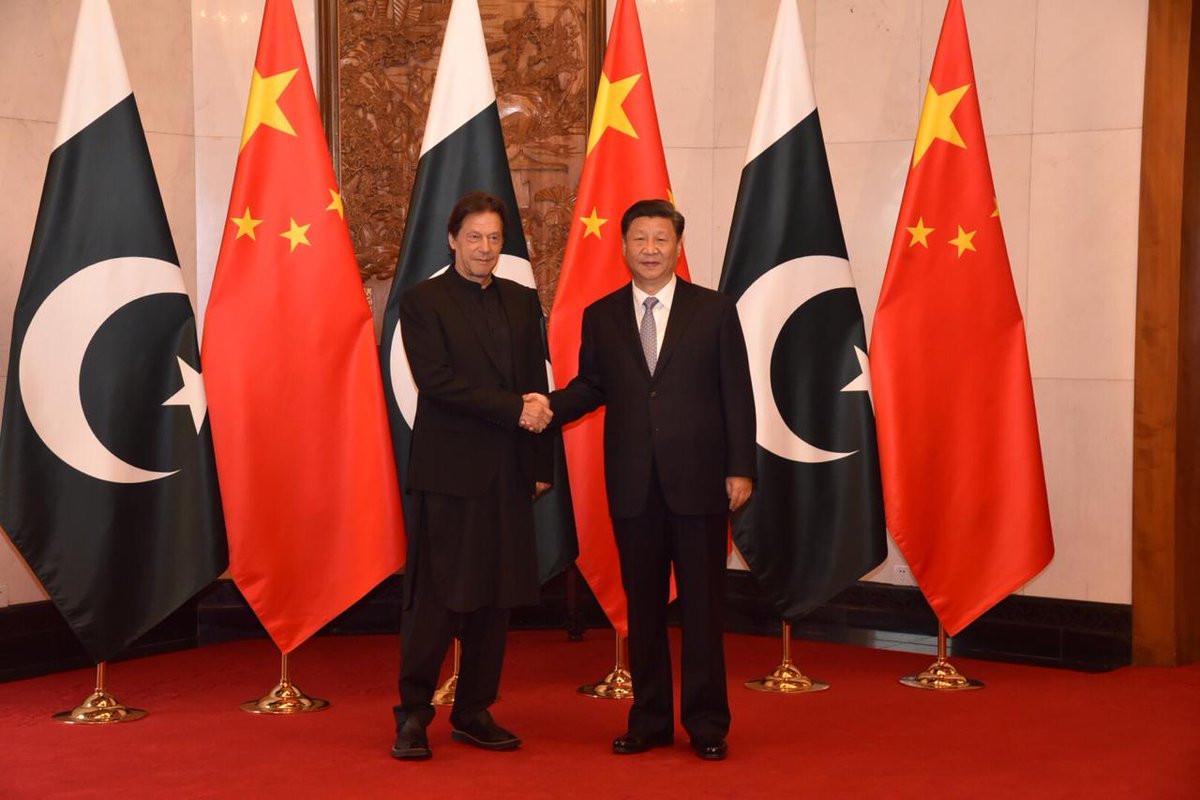 ޗައިނާގެ ރައީސާއި، ޕާކިސްތާނުގެ ބޮޑު ވަޒީރު