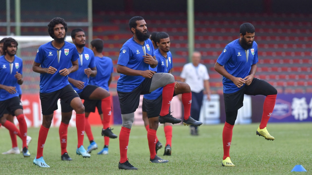 (File photo) national team players during a training session