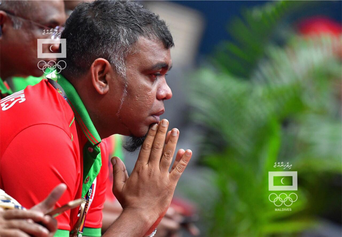 22 ޖުލައި 2019 --އޮލިމްޕިކް ކޮމެޓީގެ ރައީސް ފައިންލްމެޗް ބައްލަވާލައްވަނީ-- ފޮޓޯ: އޮލިމްޕިކްސްކޮމެޓީ މީޑިޔާ