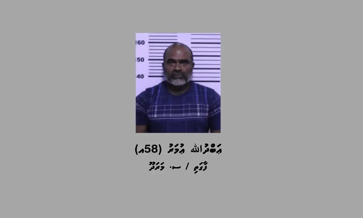 ވަގަށް ނަގާފައިވާ ތަކެތި ނުއަގުގައި ގަންނަ ކަމަށް ތުހުމަތުކުރެވޭ މައްސަލައިގައި ހައްޔަރުކުރި ސ. މަރަދޫ / ފާގަތި، ޢަބްދުﷲ ޢުމަރު