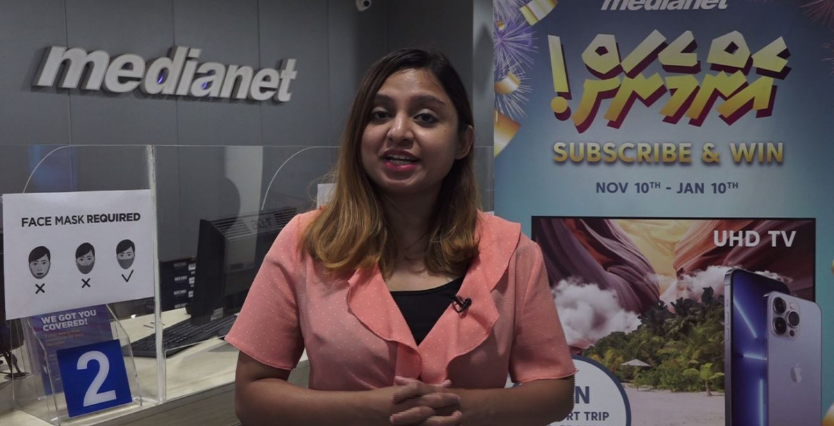 މީޑިއާނެޓްގެ ފީއާރް އެންޑް މާކެޓިންގ އެގްޒެކްޓިވް ޝުވެއިކާ ޝަރީފް ރާއްޖެޓީވީއަށް ދެއްވި އިންޓަވިއުގެ ތެރެއިން