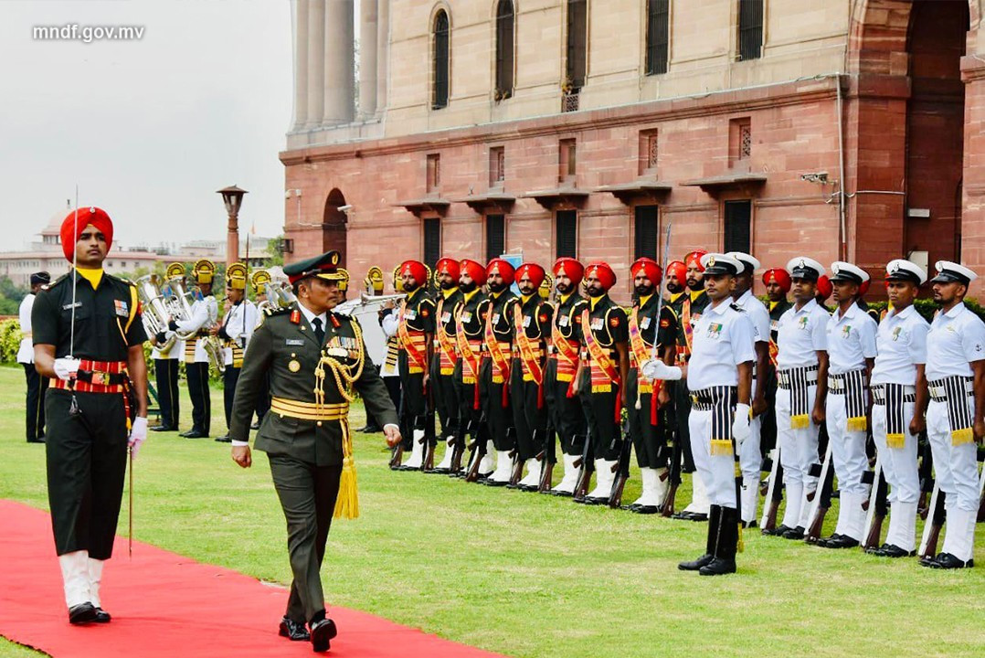 Chief of Defence Force in in India on an official visit