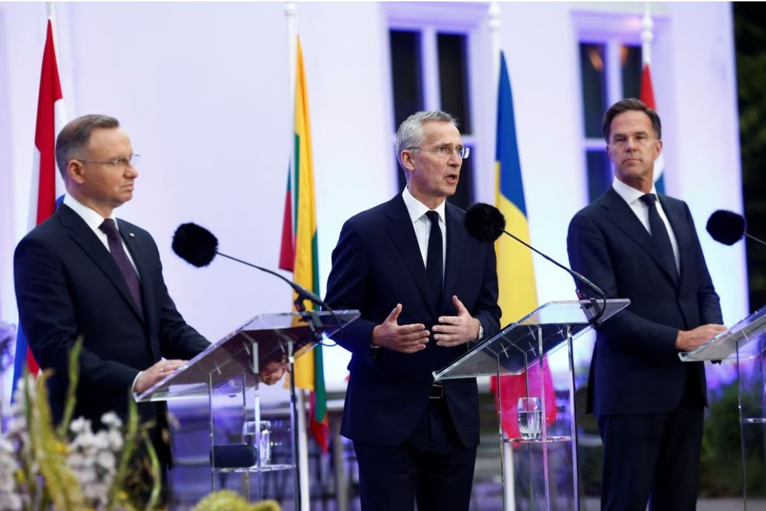 ނޭޓޯގެ ސެކެޓްރީ ޖެނެރަލް ޖެންސް ސްޓޮލްޓެންބާގު ވާހަކަދައްކަވަނީ