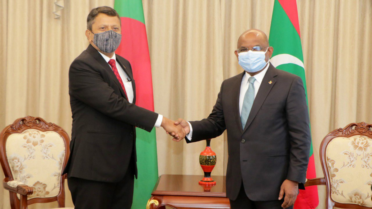 The High Commissioner of Bangladesh paid a farewell call on the Minister on Tuesday