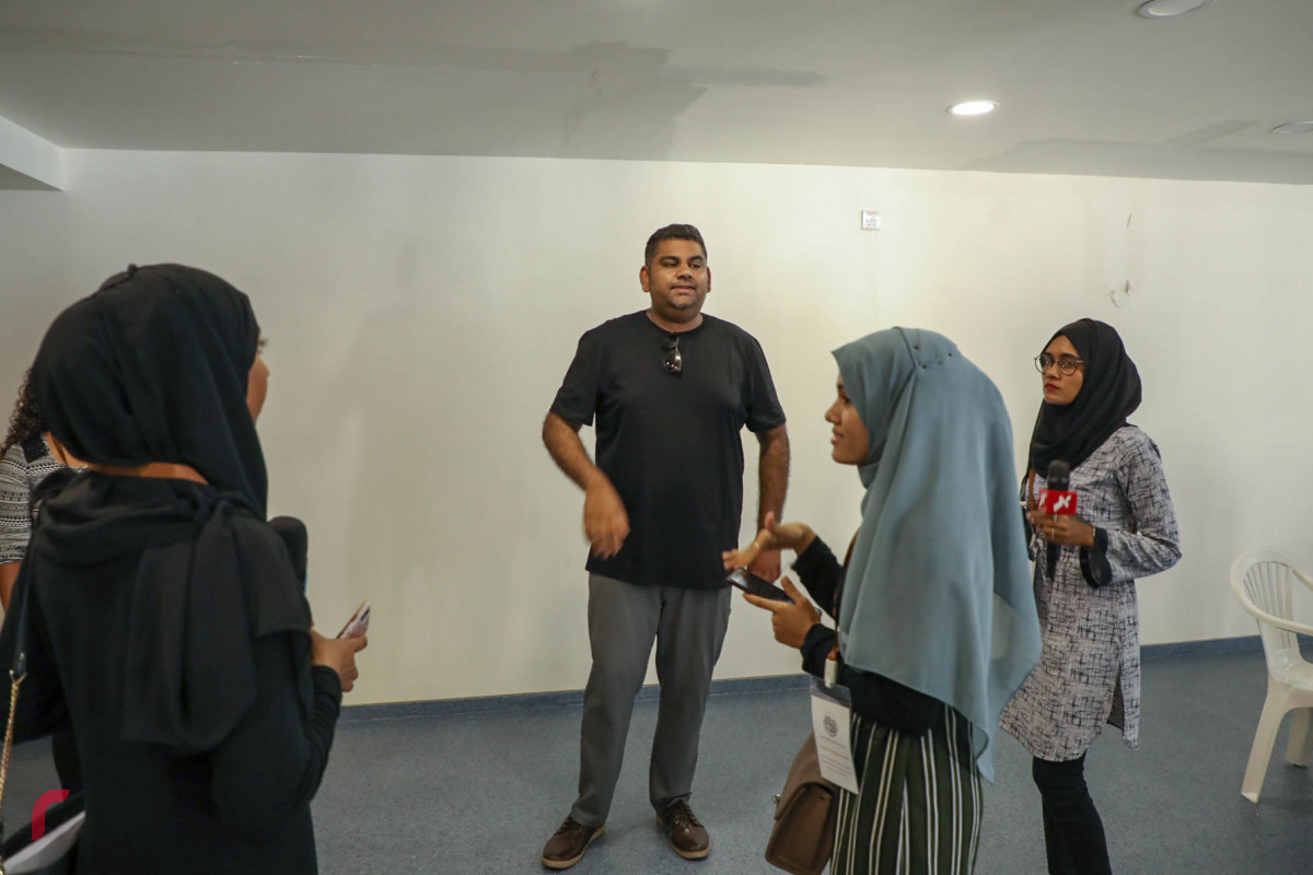 ފުރަތަމަ އައިސޮލޭޝަން ފެސިލެޓީ "ފަރުކޮޅުފުށި މީޑިޔާތަކައް ދައްކާލުން --- ފޮޓޯ: ޔޫސުފް ސޮފްވާން