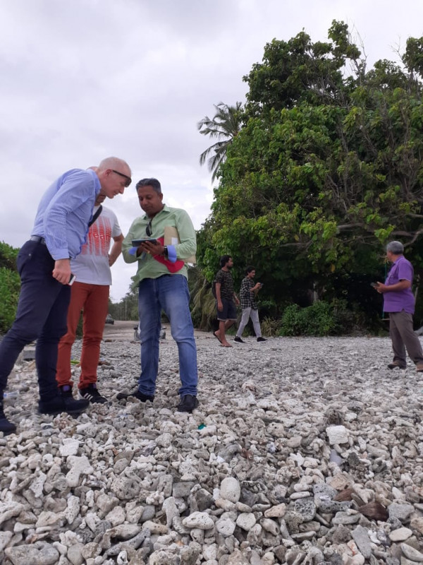 ދިރާސާ ކުރުމަށްޓަކައި އިޓަލީގެ އިންޖިނިއަރިން ކުންފުންޏެއް ކަމަށްވާ ސިންޓެކްނިކާ އިންޖިނިއަރިން ވަނީ ގާފަރަށް ގޮސްފަ