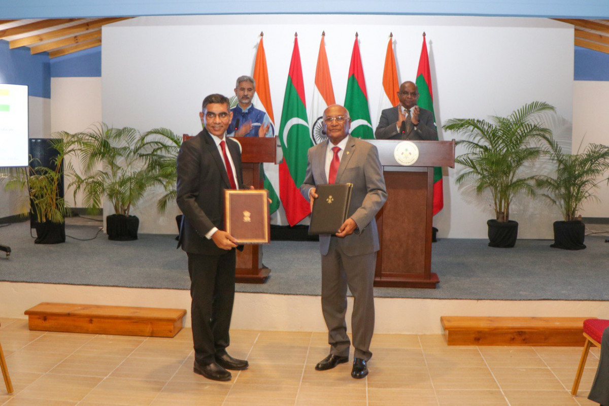 The agreements were signed as part of India's External Affairs Minister Dr. S. Jaishankar's ongoing visit to Maldives