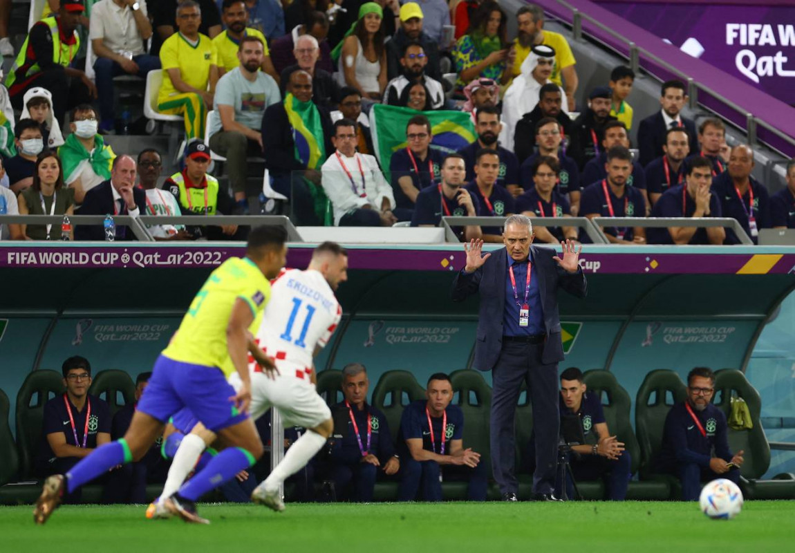 ބްރެޒިލް އަދި ކްރޮއޭޝިއާ ކުޅުނު މެޗުގެ ތެރެއިން - ފޮޓޯ: ރޮއިޓާސް