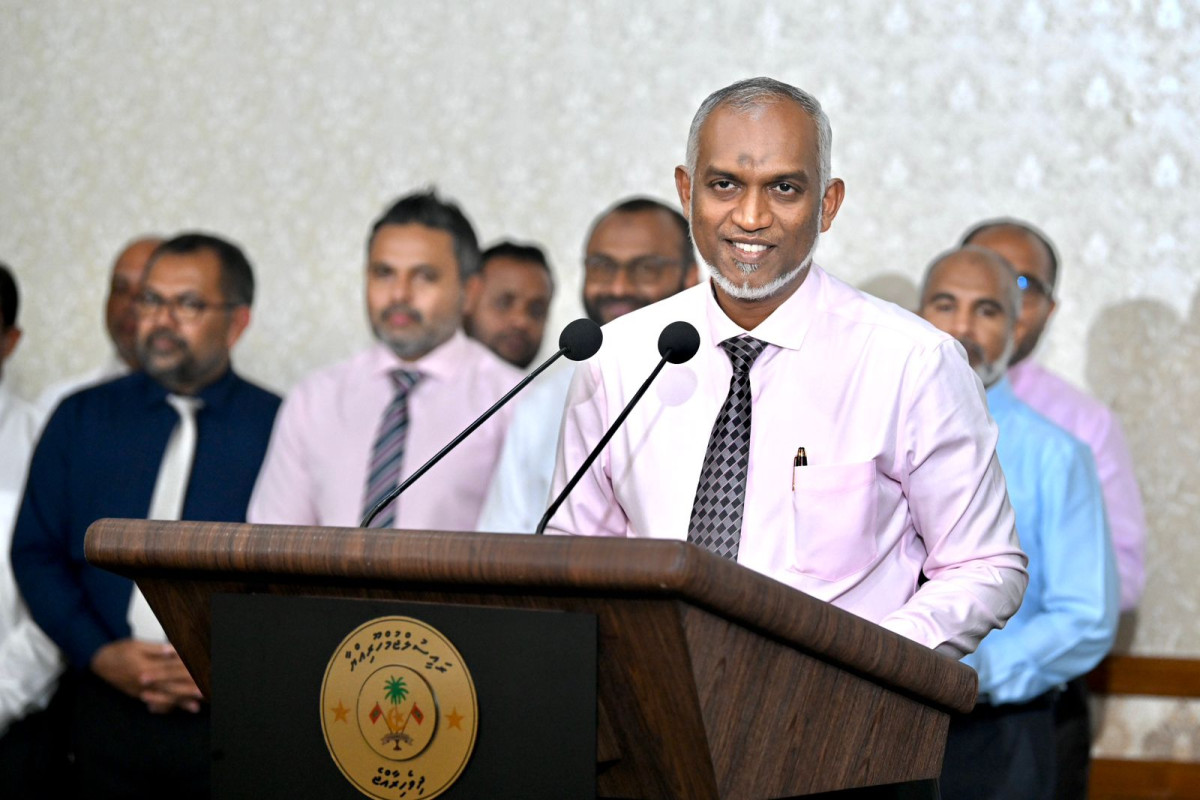 ރައީސުލްޖުމްހޫރިއްޔާ ޑރ. މުހައްމަދު މުއިއްޒު