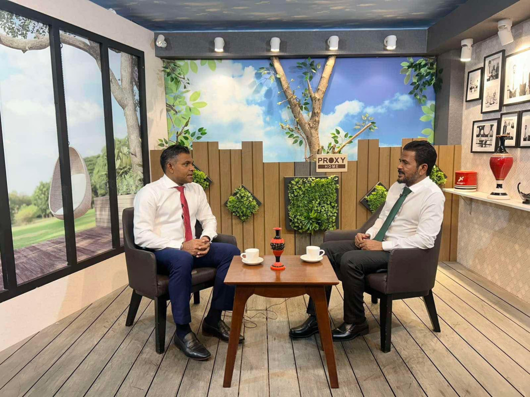 ފަށާއިރު ޕްރޮގްރާމްގައި ކުރީގެ ނައިބު ރައީސް ފައިސަލް ނަސީމް ވާހަކަދައްކަވަނީ