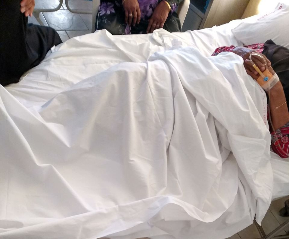 ހަލީމާ އަލިފުޅު އެޑްމިޓްކޮށްގެން ފަރުވާ ހޯދަނީ