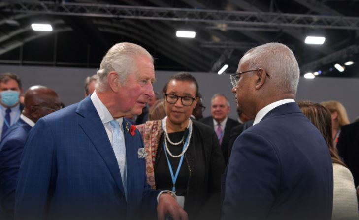 ރައީސް ޞާލިހު އާއި ރަސްގެފާނު ޗާލްސް