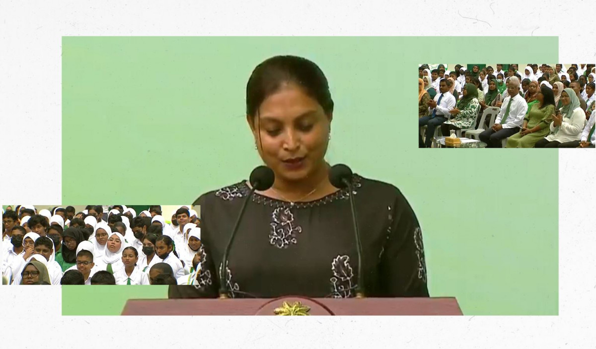 ދިރާސީ އައު އަހަރުގެ ކިޔެވުން ފެށުމާއި ގުޅިގެން އަމީނިއްޔާ ސުކޫލުގައި ބޭއްވި ރަސްމިއްޔާތު