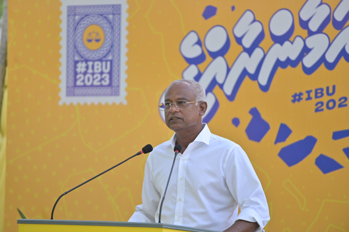 ރައީސުލްޖުމްހޫރިއްޔާ އިބްރާހީމް މުހައްމަދު ސާލިހު ވާހަކަފުޅު ދައްކަވަނީ