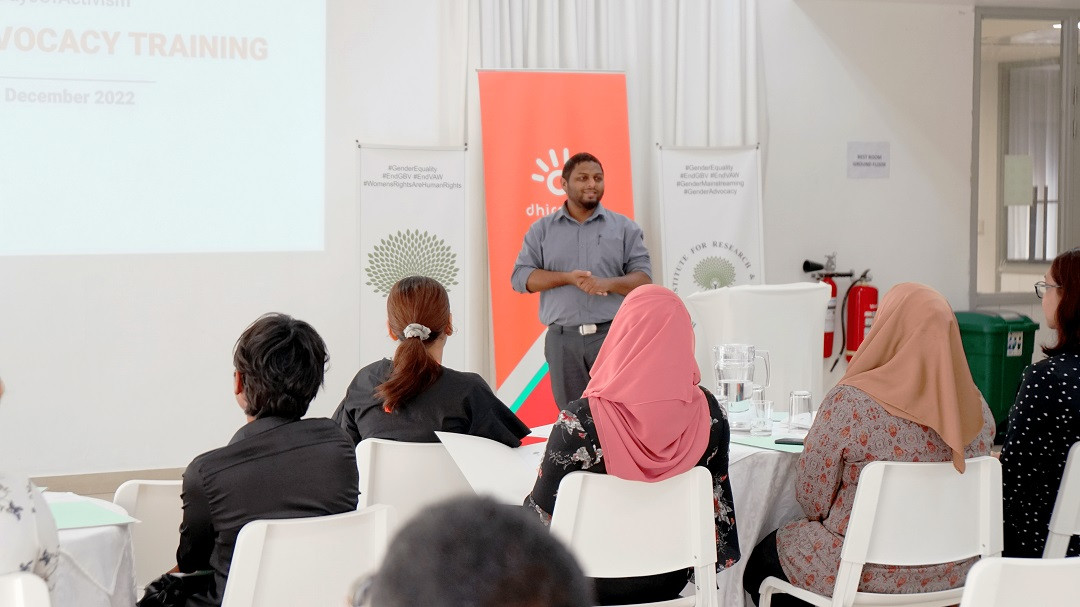 Dhiraagu partnered with Hope for Women in conducting a Gender Advocacy Training Workshop as part of the #16DaysofActivism