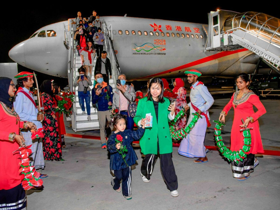 Maldives welcomes first direct flight from Hong Kong since 2020