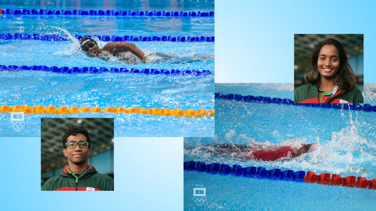 އޮލިމްޕިކްސްގައި ރާއްޖެ ތަމްސީލުކުރަން ހޮވުނު އިމްޢާނާއި ސައުސަން