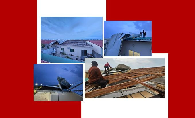 ދިއްދޫ އަށް ކުރި ވިއްސާރައިގައި ގެއްލުން ލިބުނު ބައެއް ގޭގެ