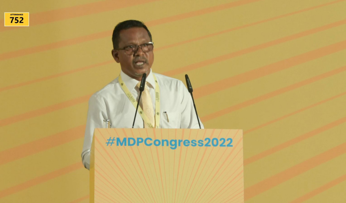 ކަލްޗަރ އެންޑް ހެރިޓޭޖް މިނިސްޓްރީގެ ސްޓޭޓް މިނިސްޓަރ މުހައްމަދު ތޯރިޤް