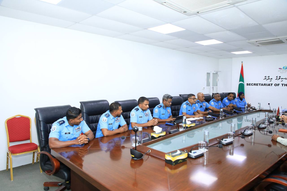 ކޮމިޝަނަރ އޮފް ޕޮލިސް އައްޑޫ ސިޓީ އާއި ފުވައްމުލައް ސިޓީއަށް ވަޑައިގަތުން