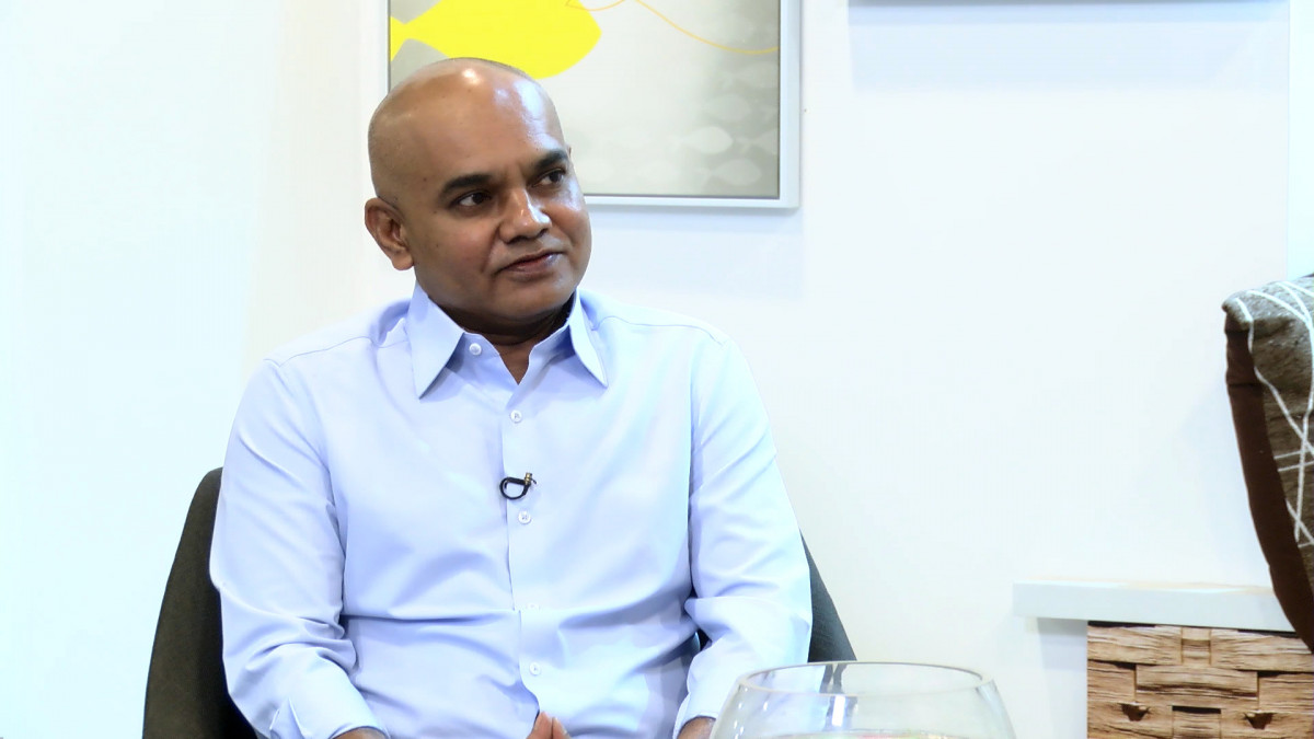 މުހައްމަދު ރަޝީދު ހުސައިން (ބިގޭ)، އަލިިފުށީ ދާއިރާގެ މެމްބަރު - ފަށާއިރަށް އިންޓަރވިއު ދެއްވަނީ