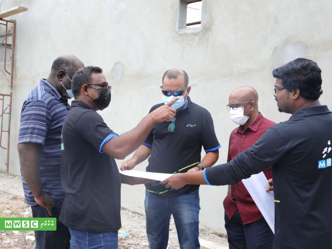 ކަމަދޫގެ ފެނާއި ނަރުދަމާގެ މަސައްކަތް ކުރިއަށްދަނީ