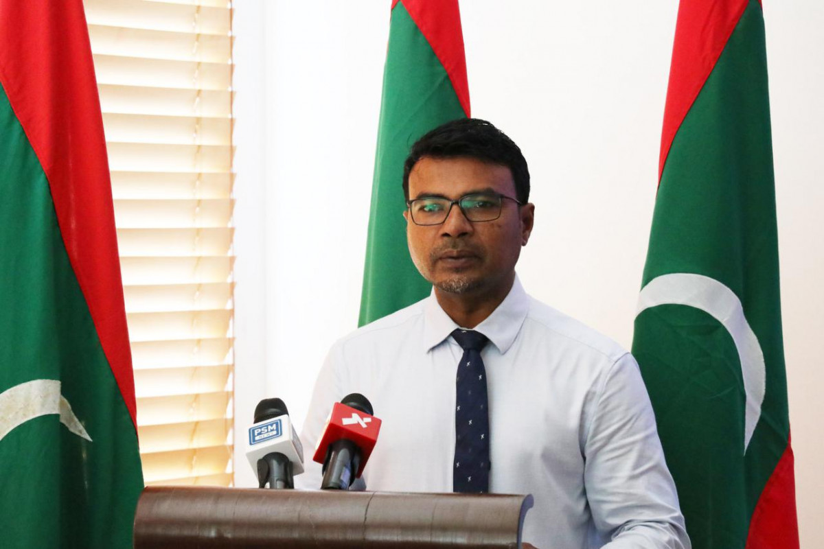 މިނިސްޓްރީ އޮފް އެންވަޔަރަންމަންޓް، ކްލައިމެޓް ޗޭންޖް އެންޑް ޓެކްނޮލޯޖީގެ ޑެޕިއުޓީ މިނިސްޓަރު އަލީ މާޖިދު ވާހަކަދައްކަވަނީ