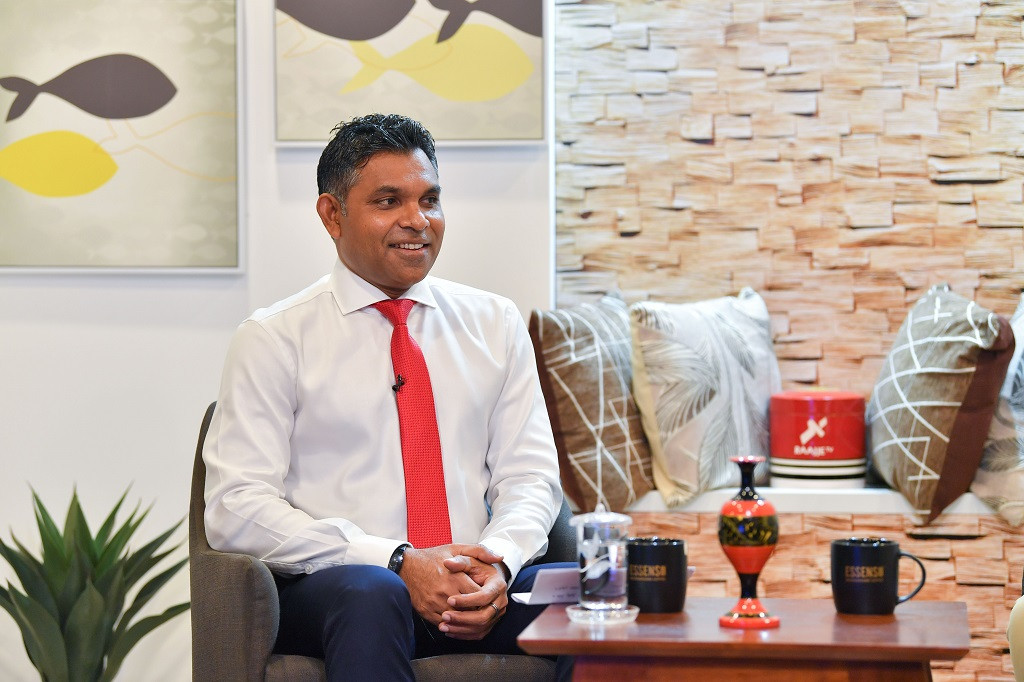 ރާއްޖެޓީވީގެ 'ފަށާއިރު' ޕްރޮގްރާމަށް ރައީސުލްޖުމްހޫރިއްޔާގެ ނައިބު ފައިސަލް ނަސީމް ވަޑައިގެންނެވުން