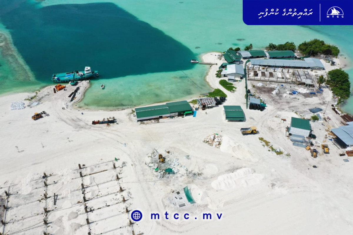 ފަރެސްމާތޮޑާ އެއަރޕޯޓުގެ މަސައްކަތް ކުރިއަށްދާ ސަރަހައްދު