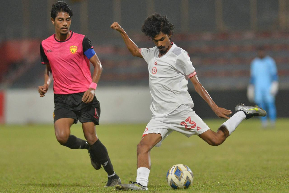 ދިވެހި ޕްރިމިއާ ލީގުގައި ބުރު އަދި ޔޫވީ ކުޅުނު މެޗުގެ ތެރެއިން