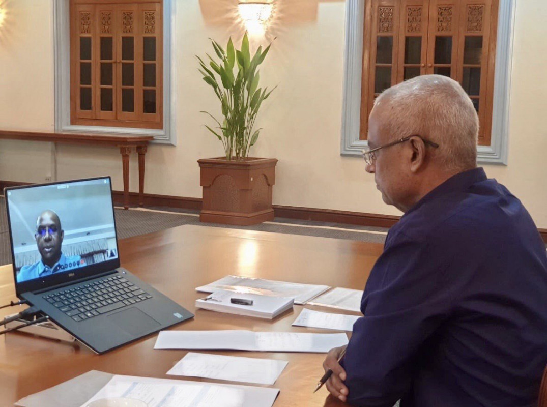 ހޯމަ ދުވަހު އޮތް ނެޝަނަލް ޓާސްކްފޯސް ބައްދަލުވުމުގައި ރައީސް ބައިވެރިވަޑައިގަންނަވަނީ