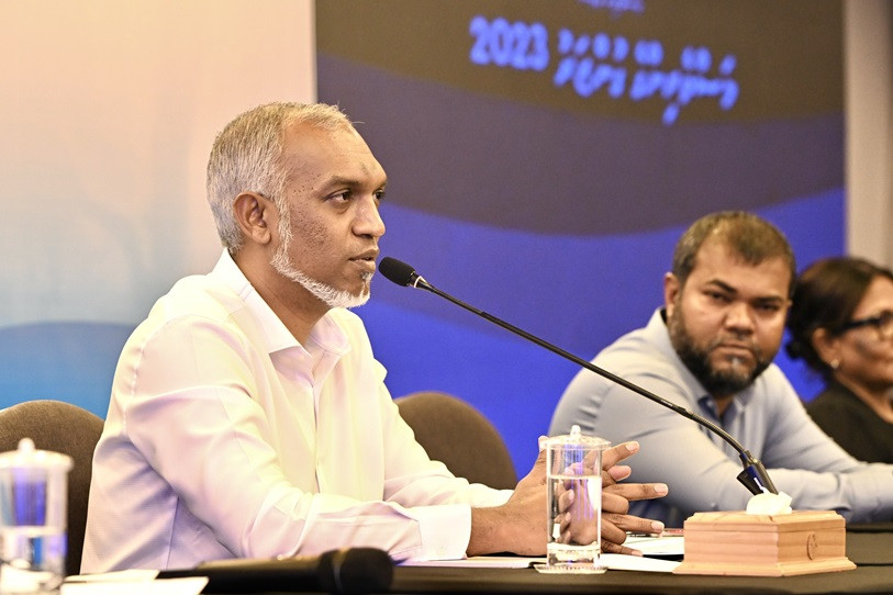 President Muizzu joined the 'Masveringe Gunzaru 2023' forum on Saturday
