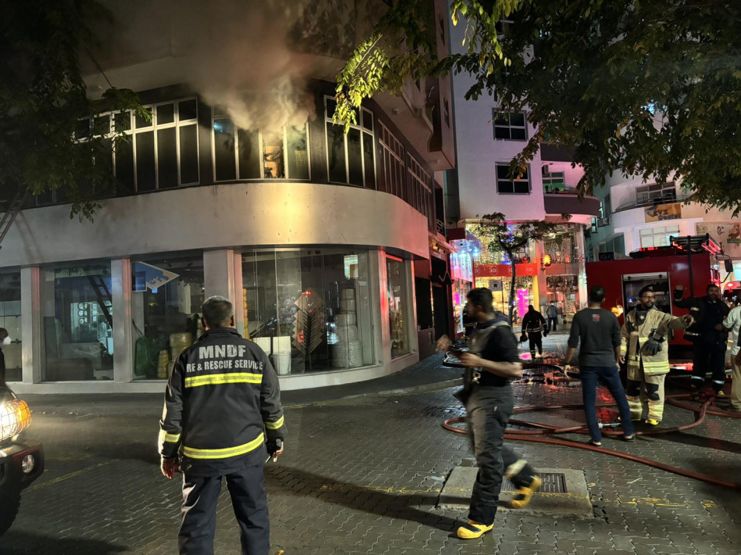 MNDF is yet to provide details of the extent of damage caused by the fire