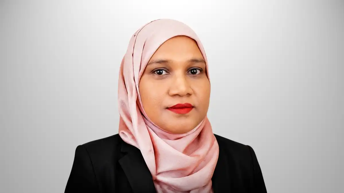 އެމްޓީސީސީ ގެ ޗެއަރޕާސަންގެ މަޤާމަށް އައްޔަނު ކުރެއްވި ސަޢާދާ އިބްރާހިމް