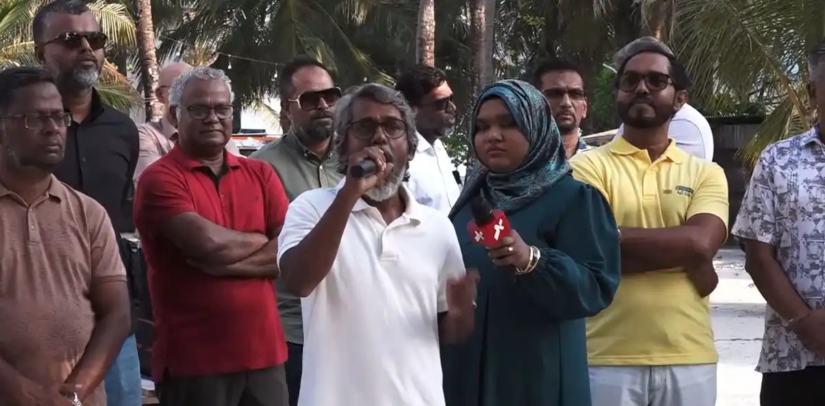 ވައިކަރަދޫ ދާއިރާގެ މެމްބަރު ހުސެއިން ޒިޔާދު.