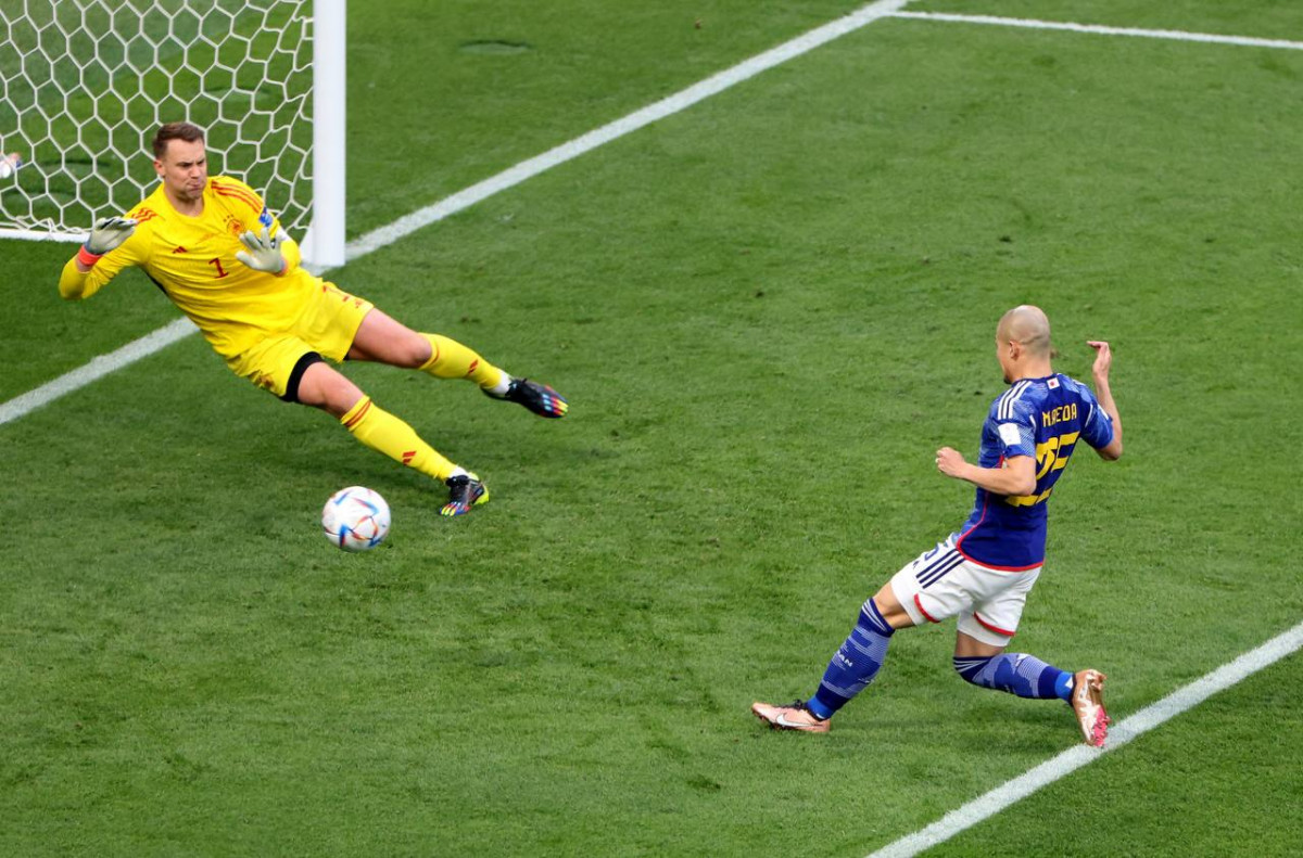 ޖަރުމަނު އަދި ޖަޕާން ކުޅުނު މެޗުގެ ތެރެއިން - ފޮޓޯ: ރޮއިޓާސް