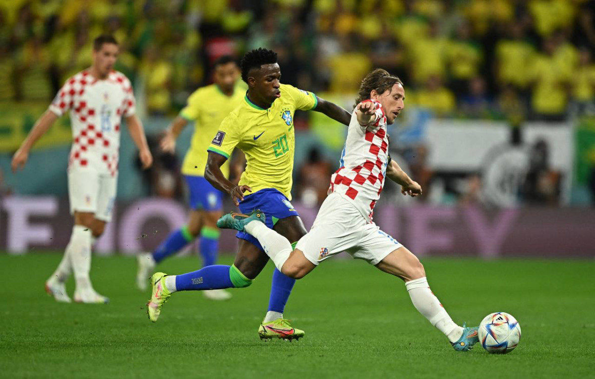 ބްރެޒިލް އަދި ކްރޮއޭޝިއާ ކުޅުނު މެޗުގެ ތެރެއިން - ފޮޓޯ: ރޮއިޓާސް