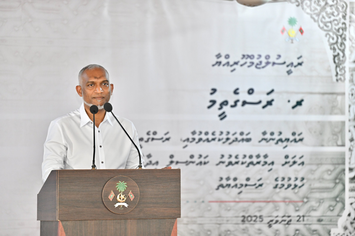 ރައީސް މުއިއްޒު ރަސްގެތީމަށް ކުރެއްވި ދަތުރުފުޅުގެ ތެރެއިން. ފޮޓޯ: ރައީސް އޮފީސް