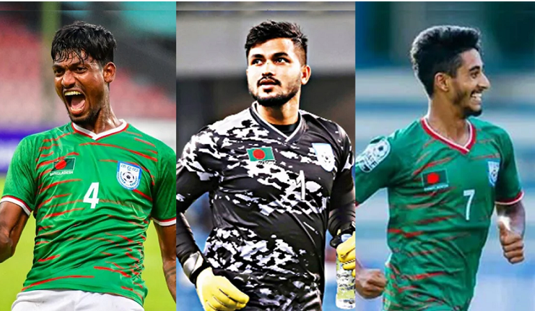 ބަނގްލަދޭޝްގެ ގައުމީ ޓީމުން ސަސްޕެންޑްކުރި ތިން ކުޅުންތެރިން