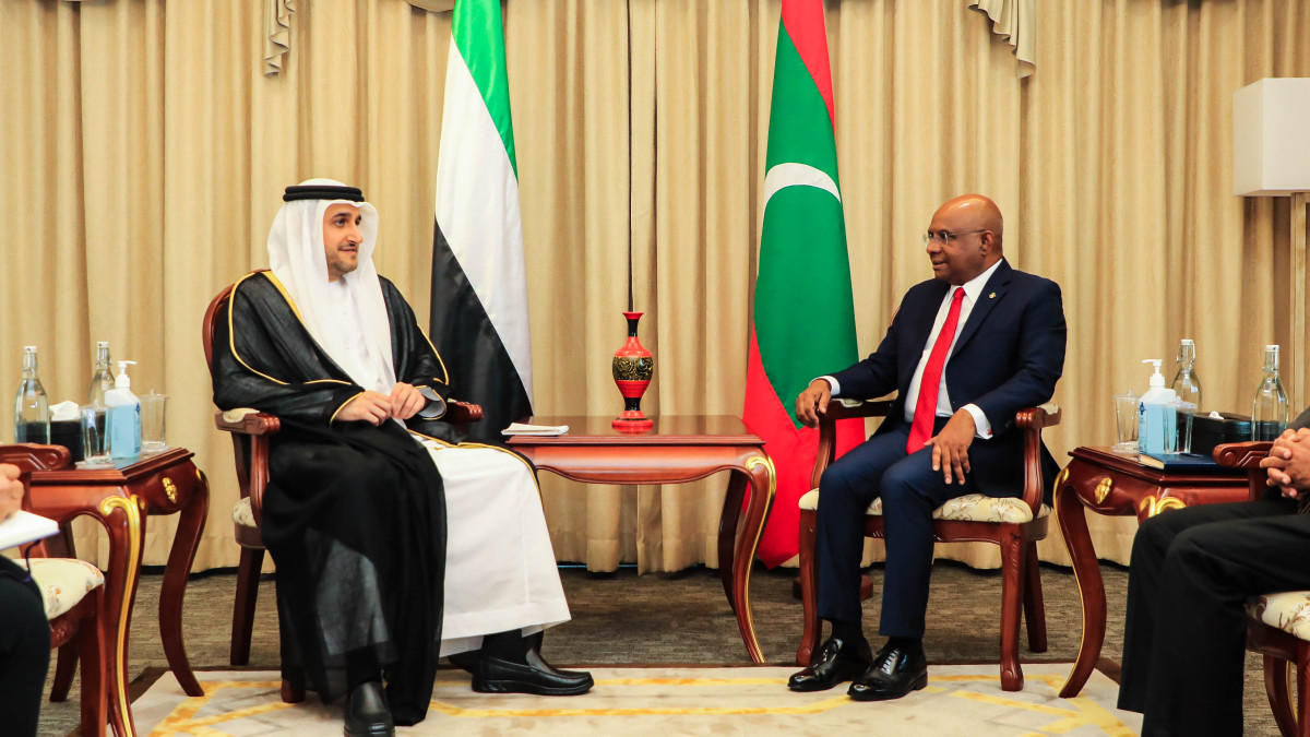 Ambassador of UAE to the Maldives calls on FM Shahid