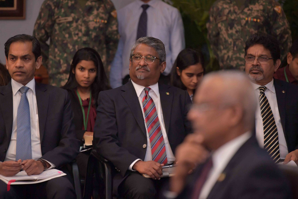 ކޮވިޑް19 އާއި ގުޅިގެން ސާކުގެ މެންބަރު ޤައުމުތަކުގެ ލީޑަރުން ބައިވެރިވި ވީޑިއޯ ކޮންފަރެންސްގައި ރައީސް ބައިވެރިވެ ވަޑައިގެންނެވުން --- ފޮޓޯ ރައީސް އޮފީސް